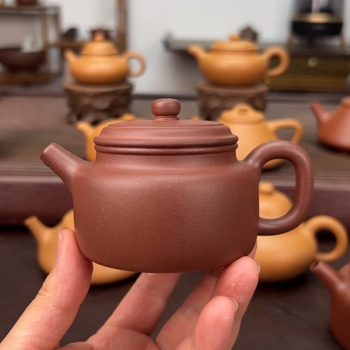 茶壶紫砂底槽青 150 毫升