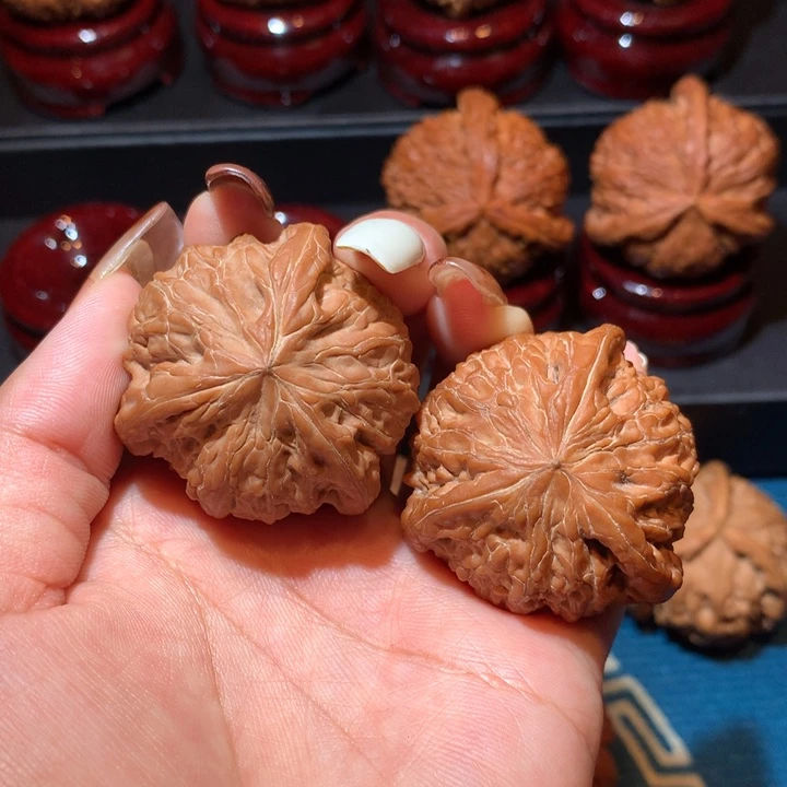 吊坠文玩核桃铁锤奔，全品，40