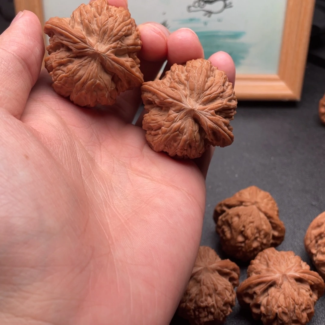 把件文玩核桃四二磨盘