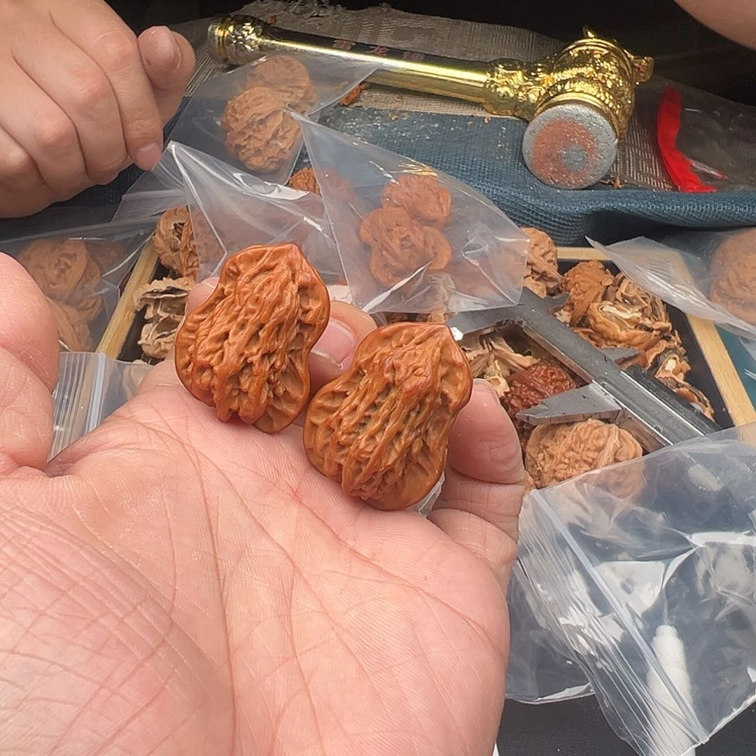 桃核吊坠全尺寸葫芦随机发