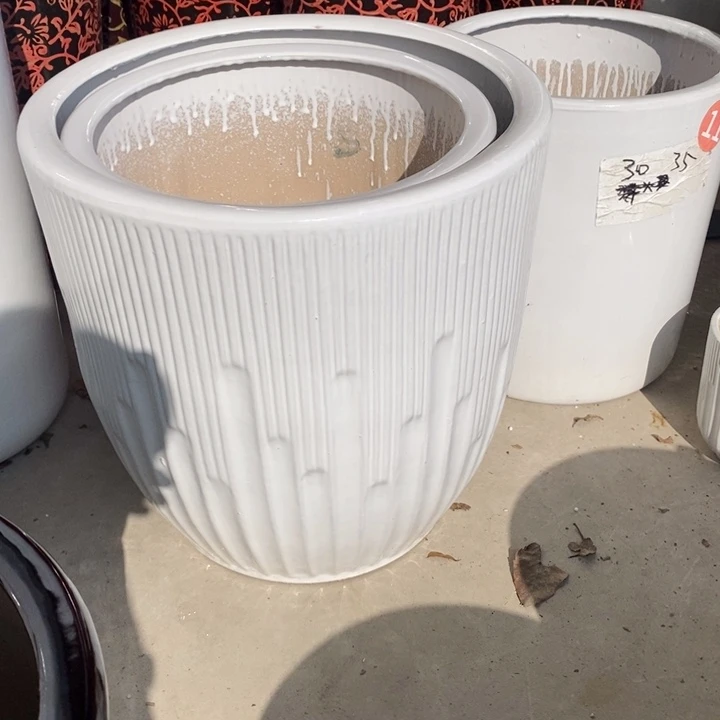 低腰白钢琴特大号口40/40