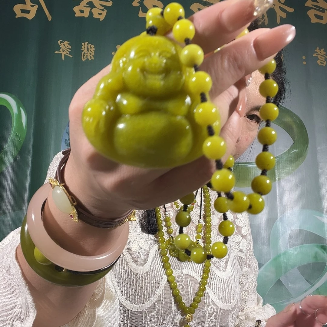 和田玉（糖玉）未镶嵌颈饰