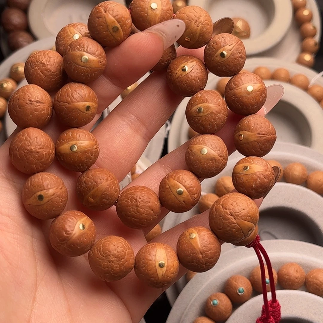 凤眼菩提手串14镶嵌手持