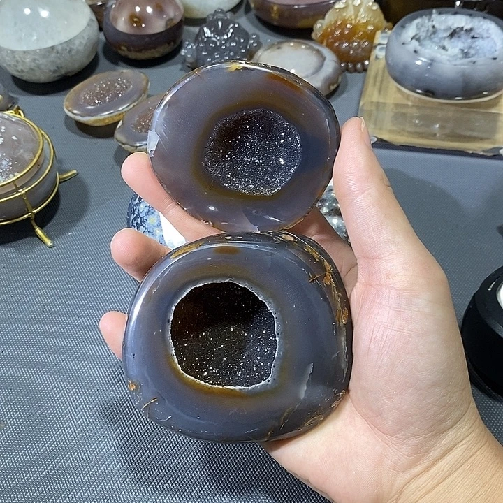 未镶嵌水晶摆件聚宝盆