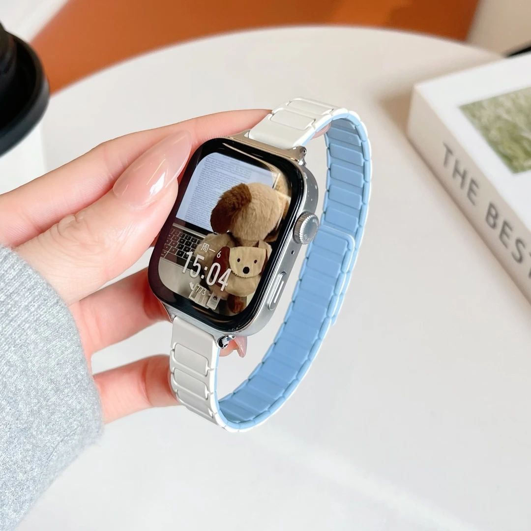 适用华为GT6手表表带watchgt5新款磁吸硅胶款腕带pro细款GT4女款3