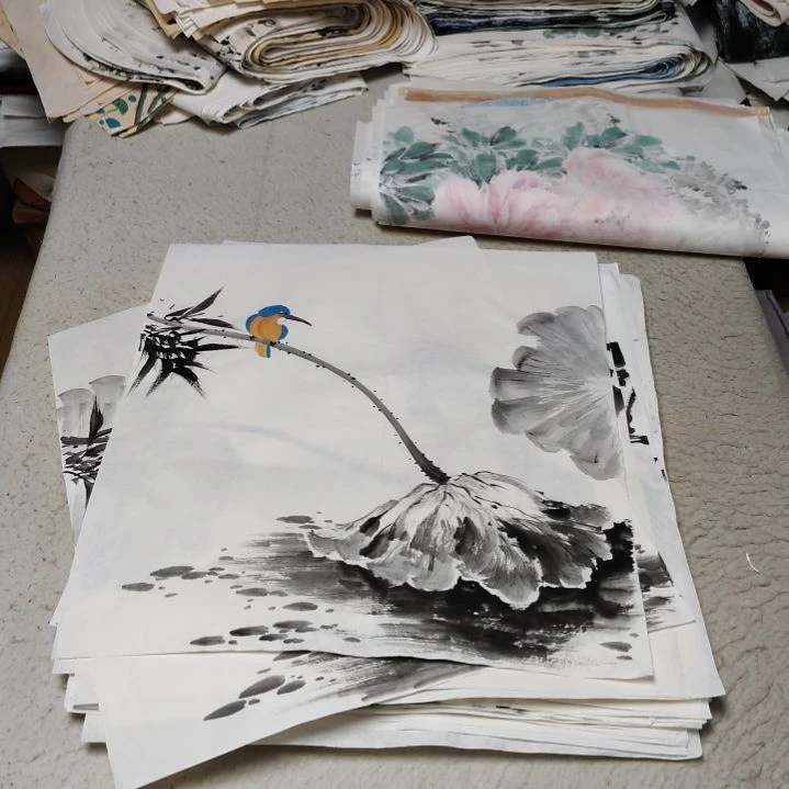 曹***庆国画国画花鸟花鸟国画