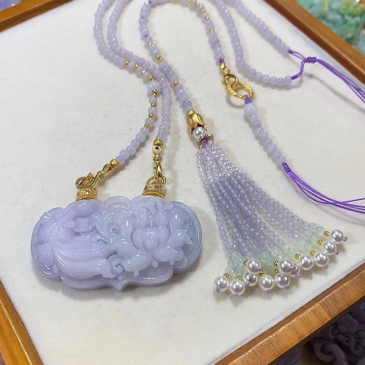 翡翠未镶嵌颈饰翡翠吊坠