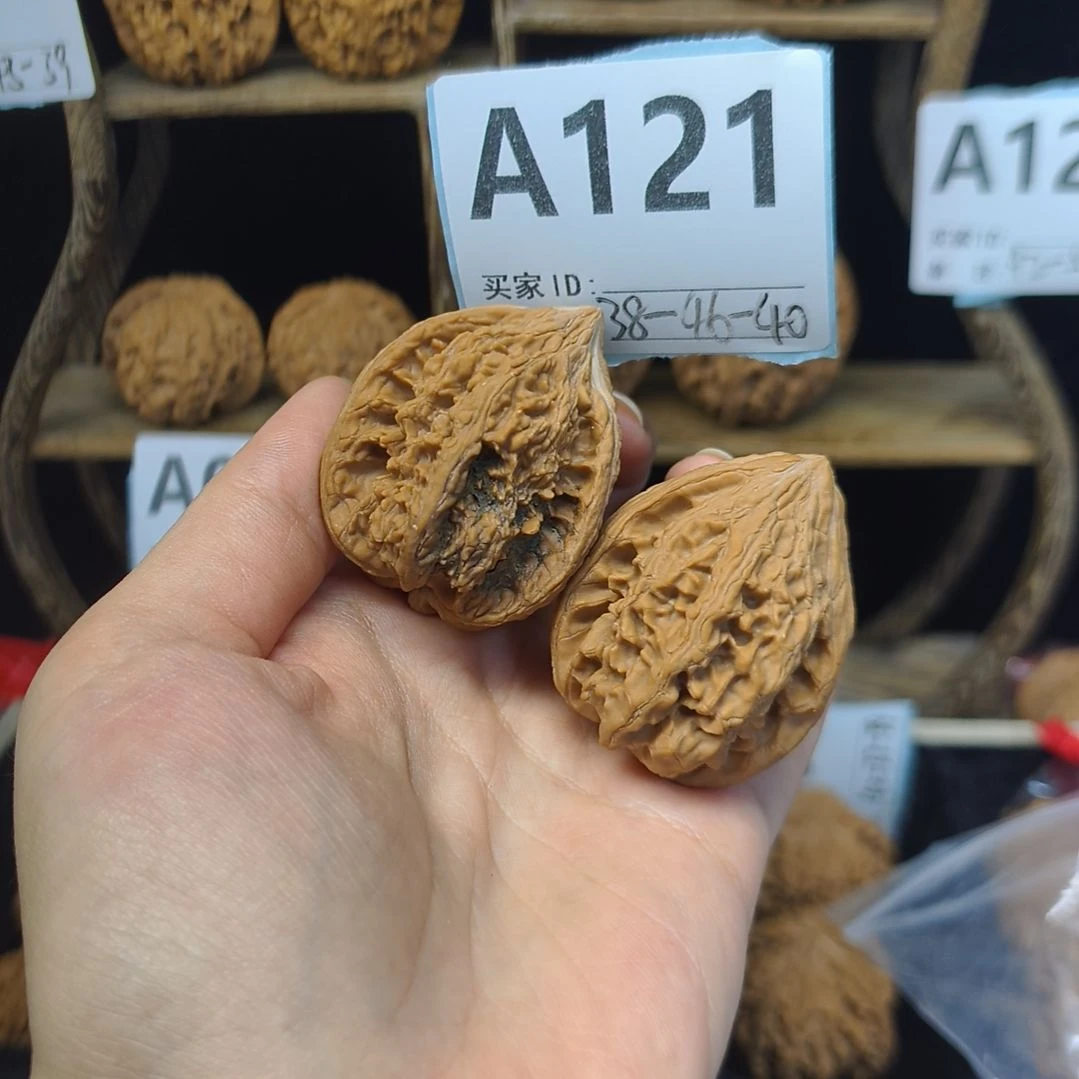 把件文玩核桃38全品大沽石