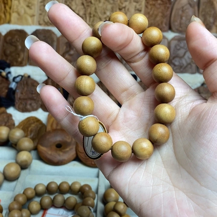手串/手链檀香木印度老山檀1.2