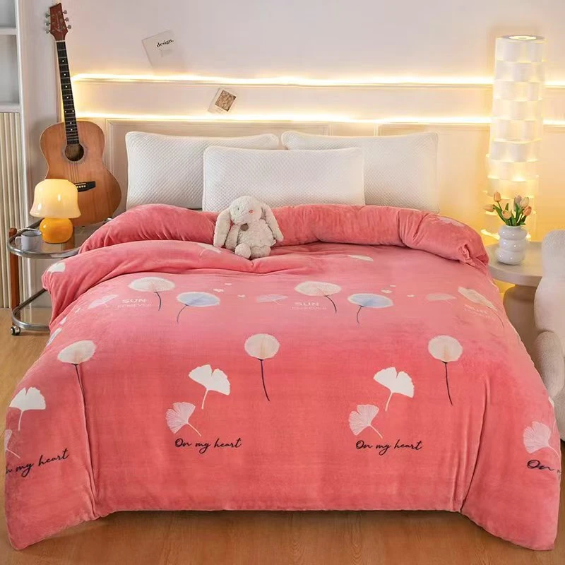 【整合】婴儿绒被套冬季加绒加厚珊瑚绒被套单件保暖毛毛绒被罩