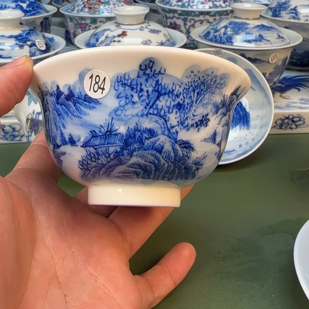 景德镇纯手工手绘茶具184