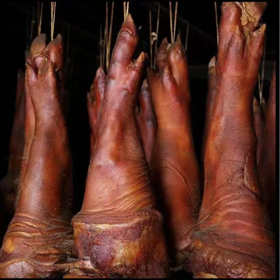 农家腊猪脚 柏树丫烟熏（现场称重）CC3