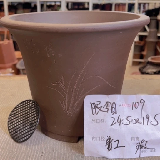 花盆紫砂紫紫砂盆