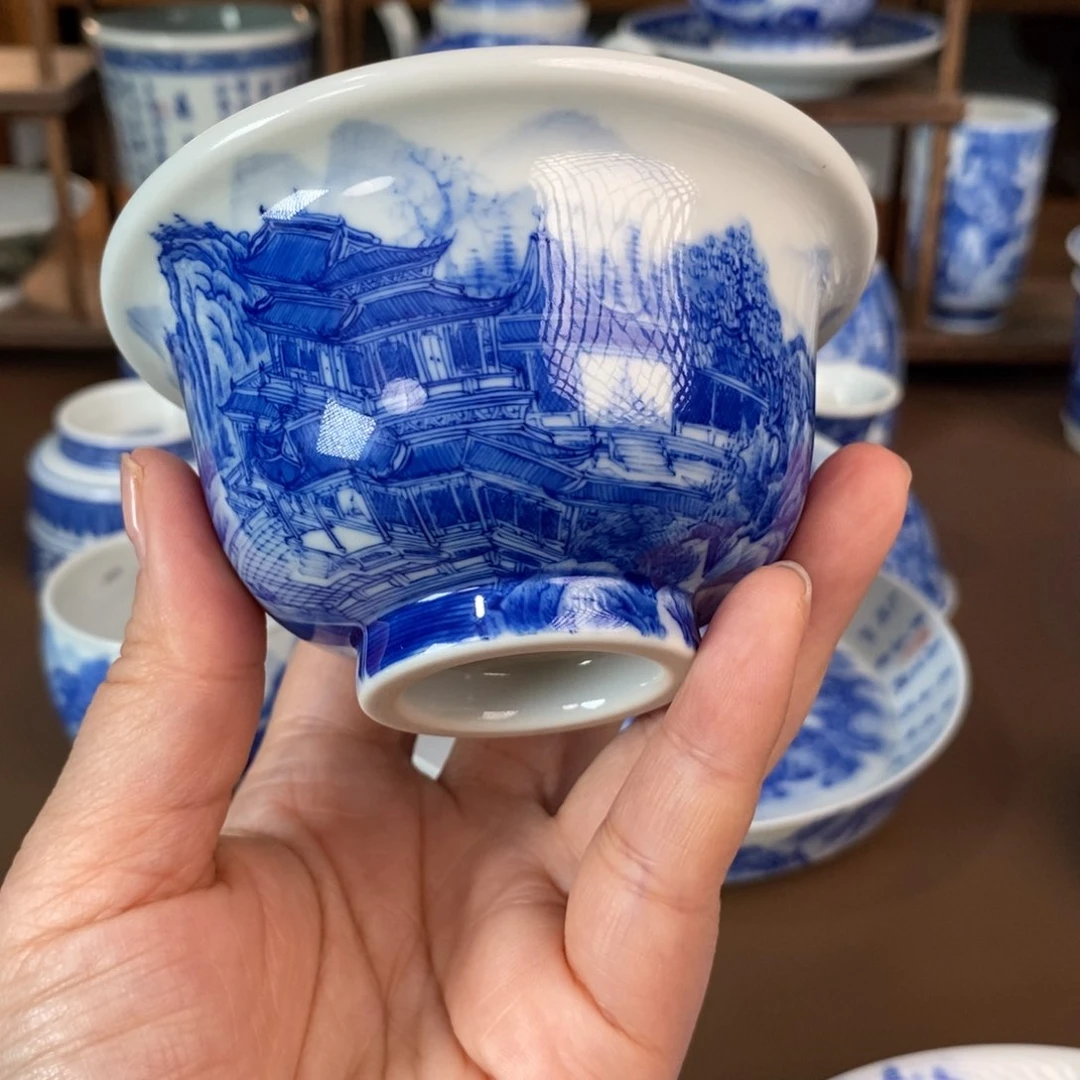 景德镇陶瓷手工手绘