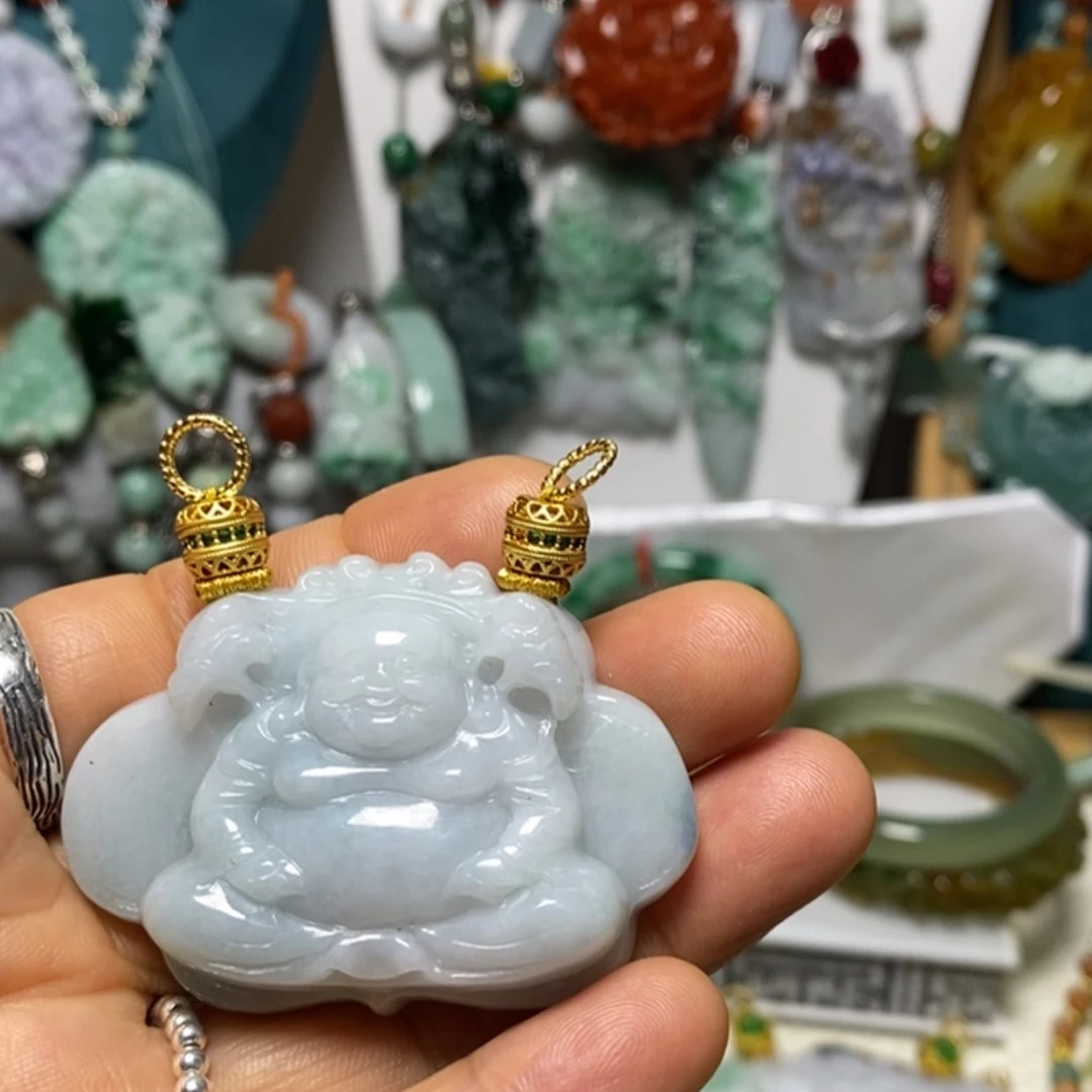 【闪购商品】翡翠吊坠(赠链)未镶嵌