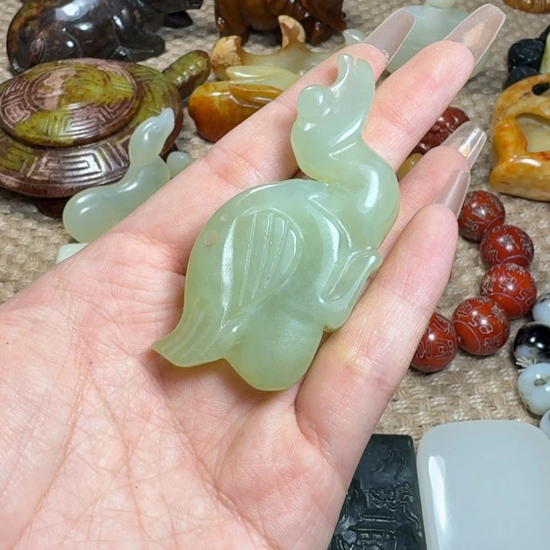 吊坠白玉菩提挂件