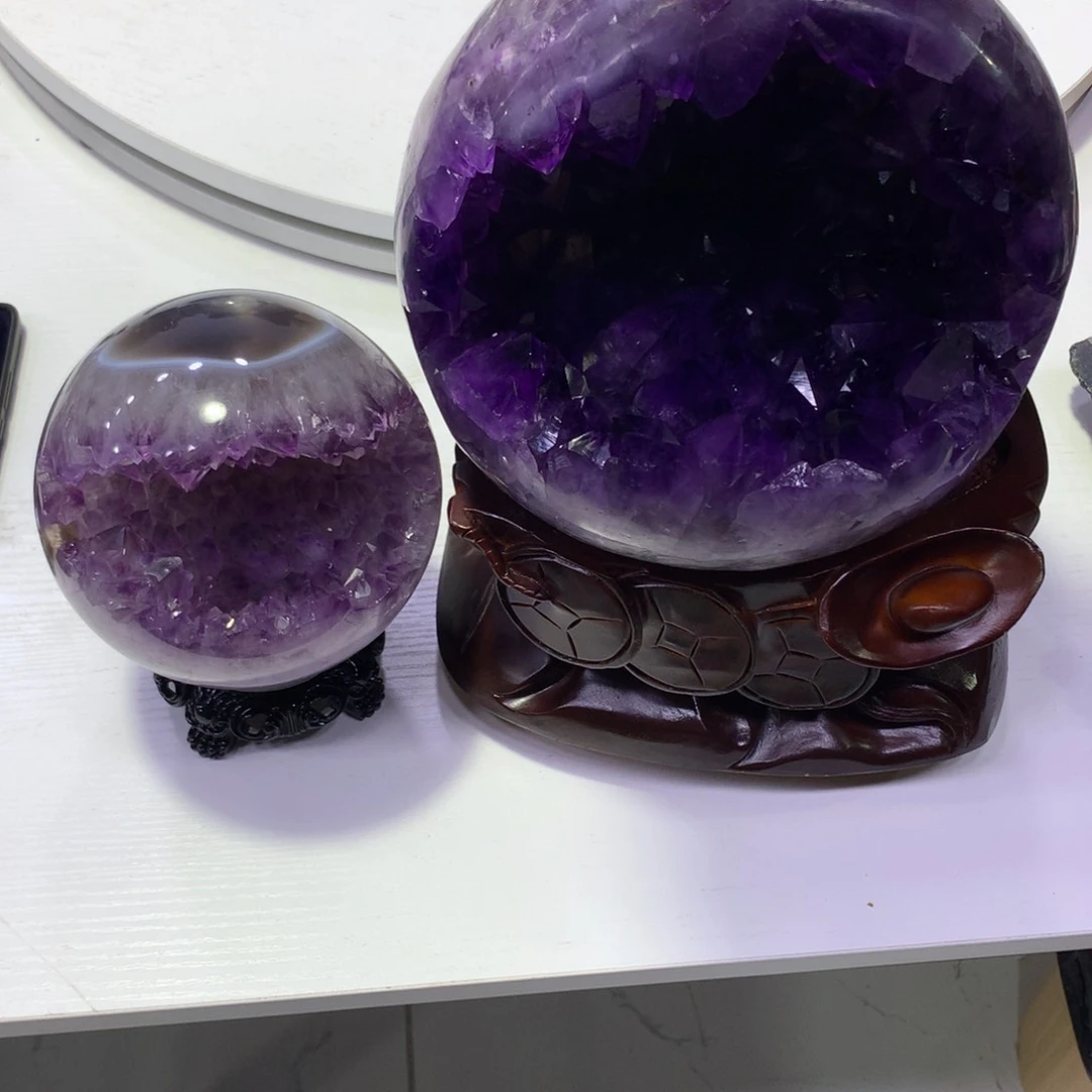 未镶嵌珠宝半成品紫晶紫晶001