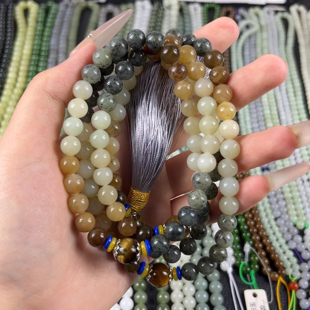 和田玉未镶嵌颈饰清*.