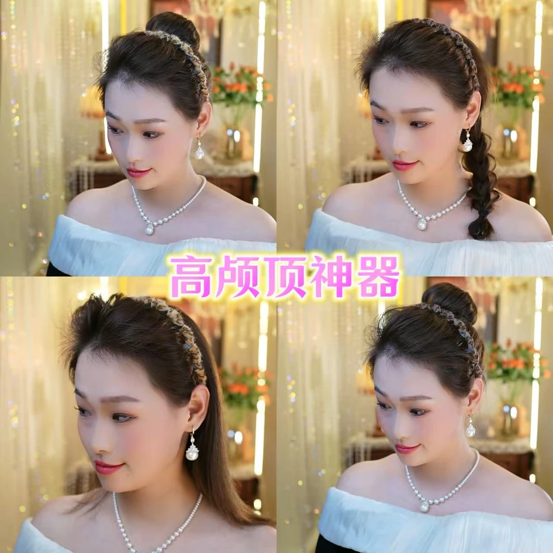 日韩女少女风瑞丽风欧美风发箍休闲风轻职风原创设计