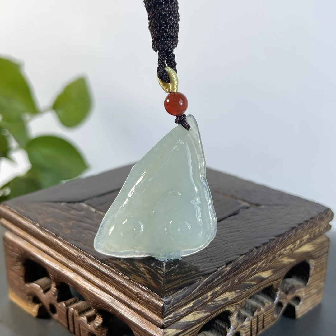 JYB27-49   精品天然翡翠A货原石吊坠