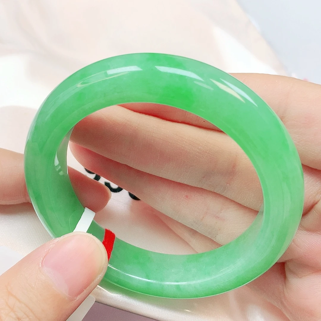 翡翠未镶嵌手镯抖音950