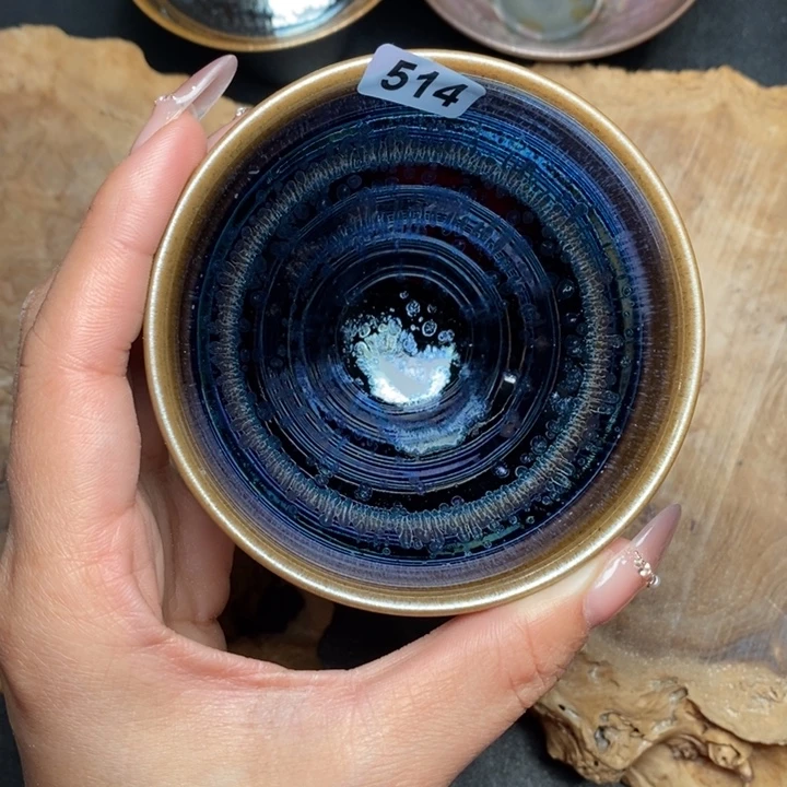 茶盏建窑建盏主人杯514