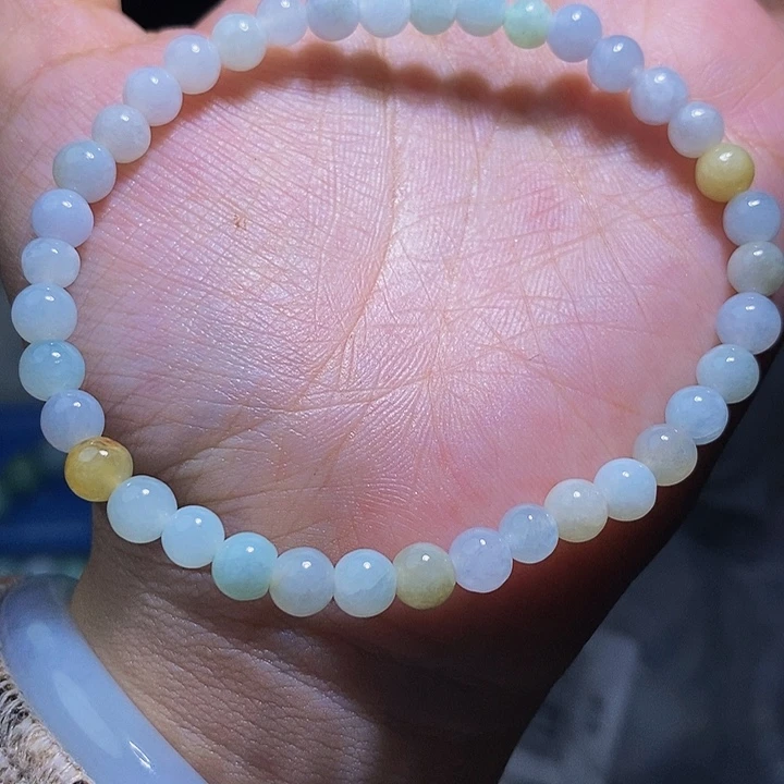 未镶嵌手串翡翠天然缅甸A货翡翠4.9