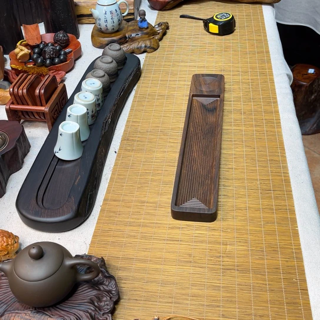 大叶紫檀茶杯收纳架