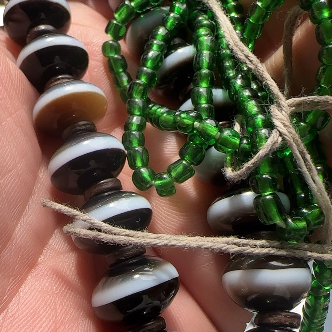 玻璃DIY老琉璃手串