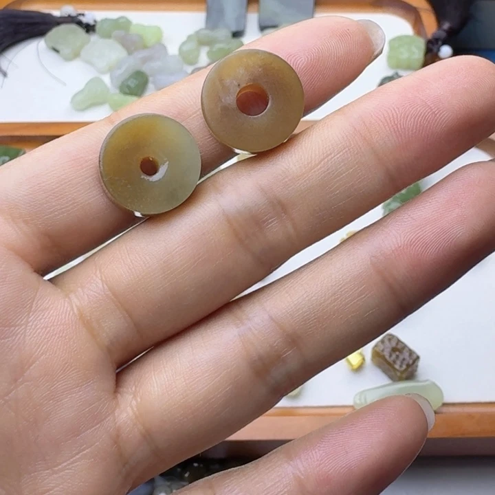 灵***和田玉未镶嵌挂件