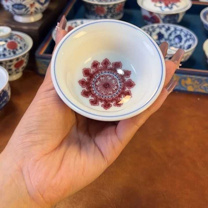 瓷片景德镇陶瓷手工手绘