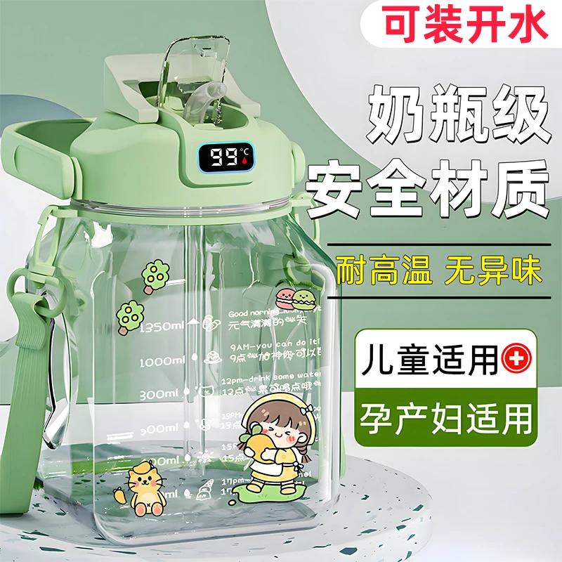 大肚杯子夏季大容量水杯女生高颜值2025新款吨吨杯耐高温运动水壶