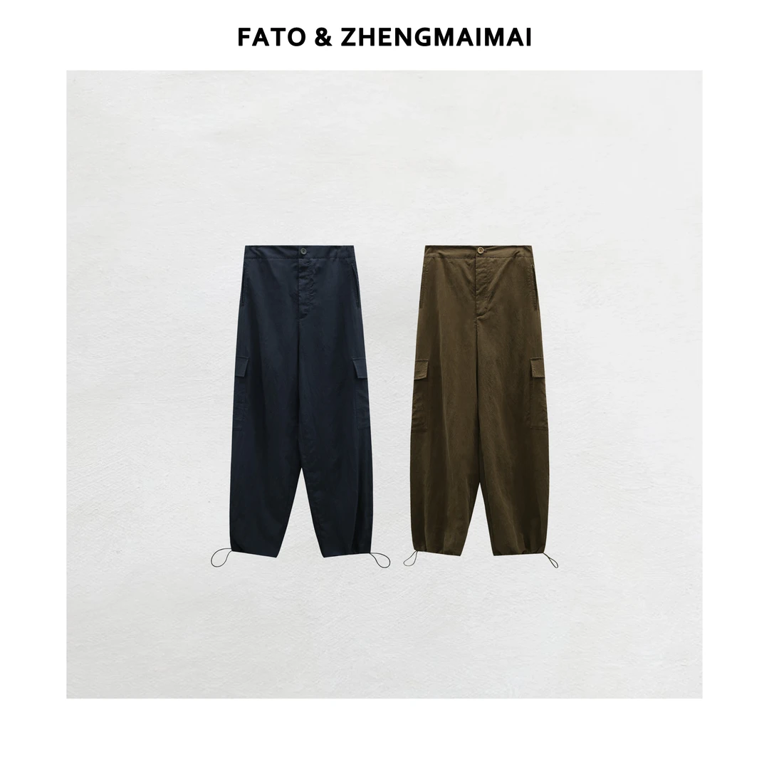 【郑买买】工装部落 夏季款小众炸街高级感设计感工装裤 YZ50527K1