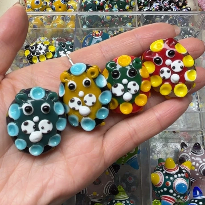 琉璃颈饰琉璃琉璃09