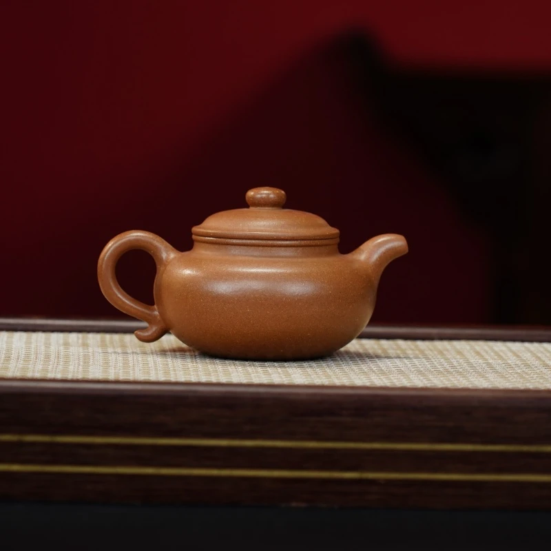 沉香段 《仿古》200cc 宜兴原矿纯手工紫砂壶