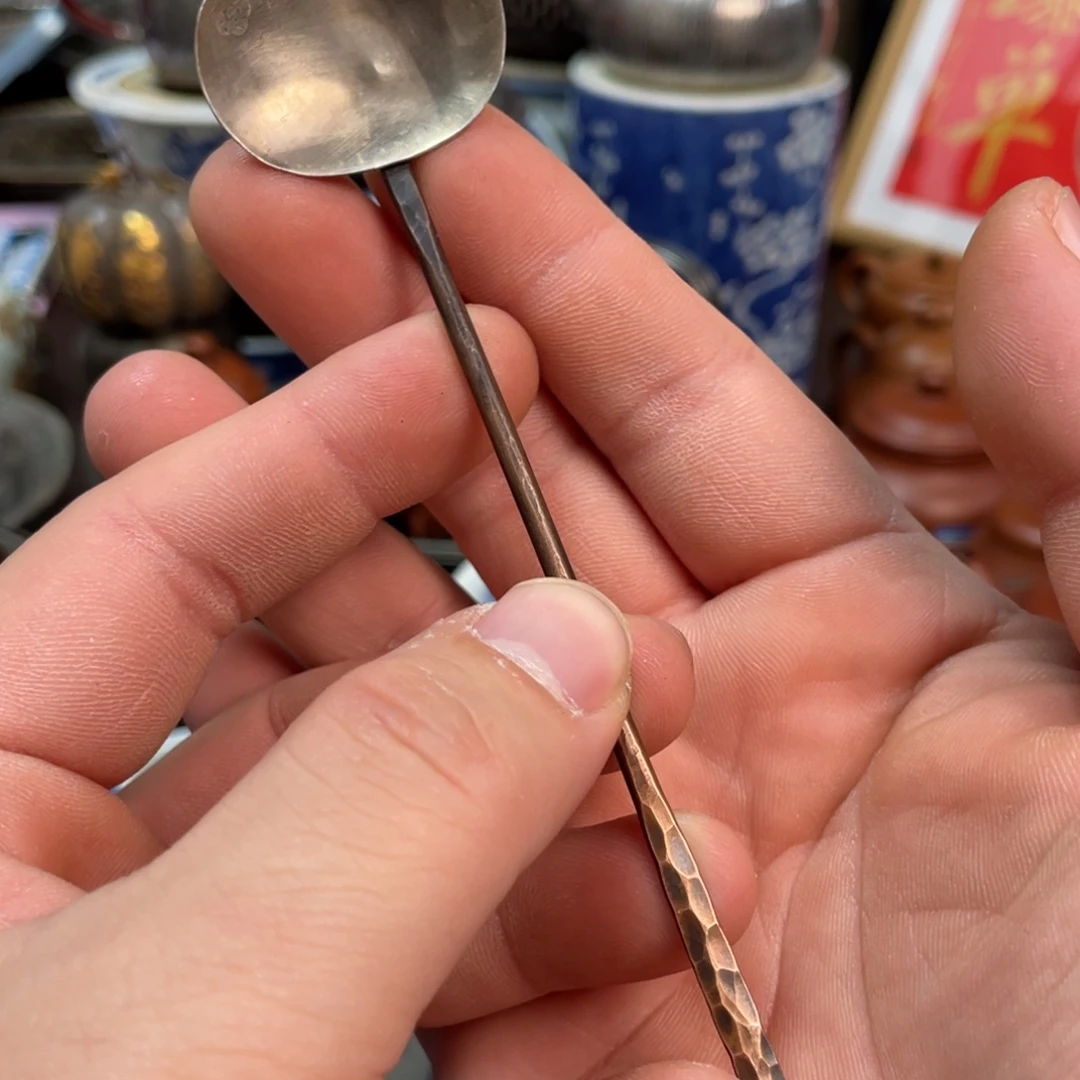 核桃两个球核桃两个球茶勺