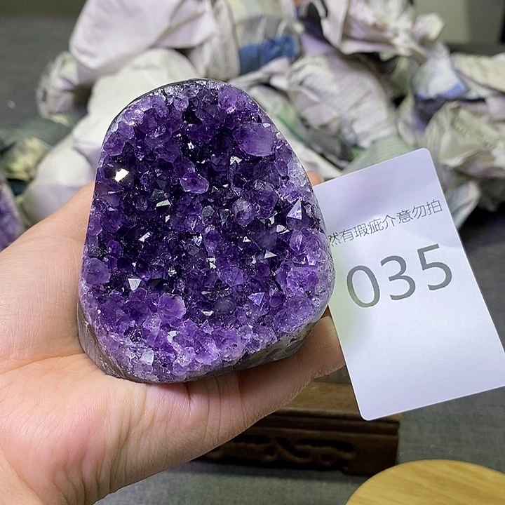 未镶嵌珠宝半成品紫晶