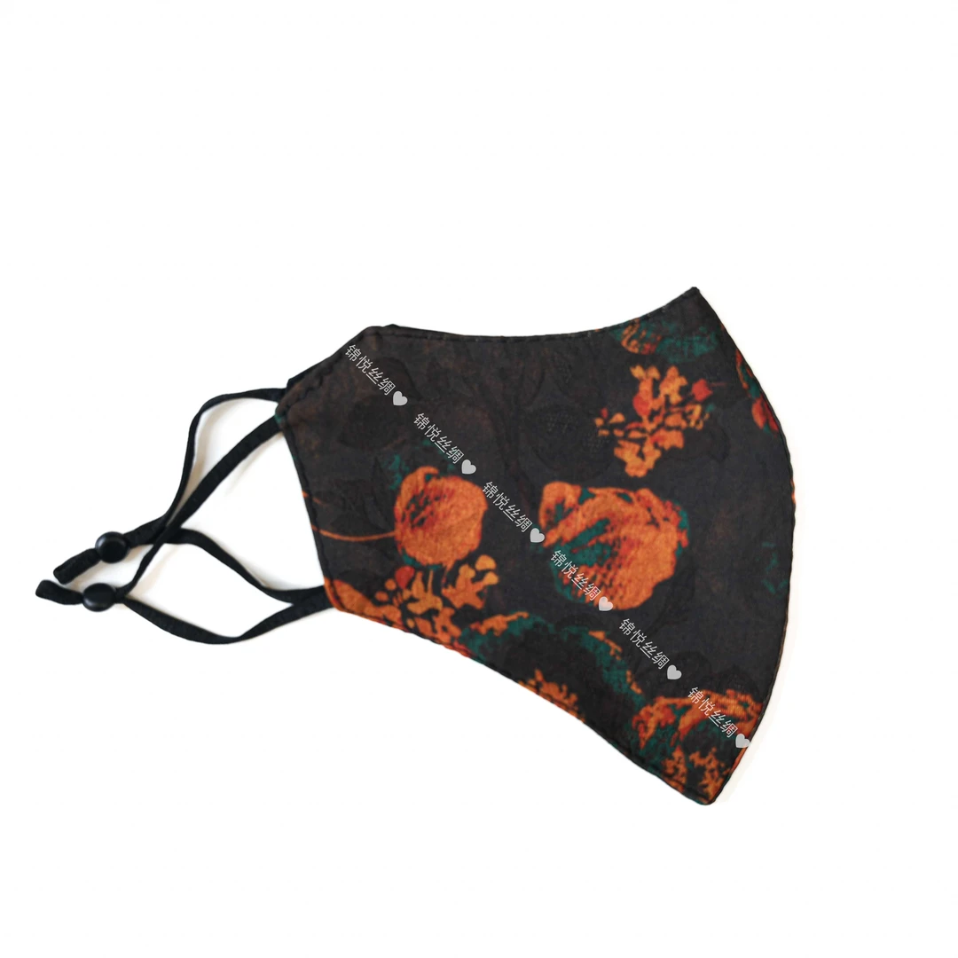 【佳人如玉】新中式花萝可调节轻奢高定口罩拍一发三  （A517）新