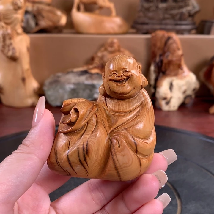 柏木（崖柏）根雕摆件