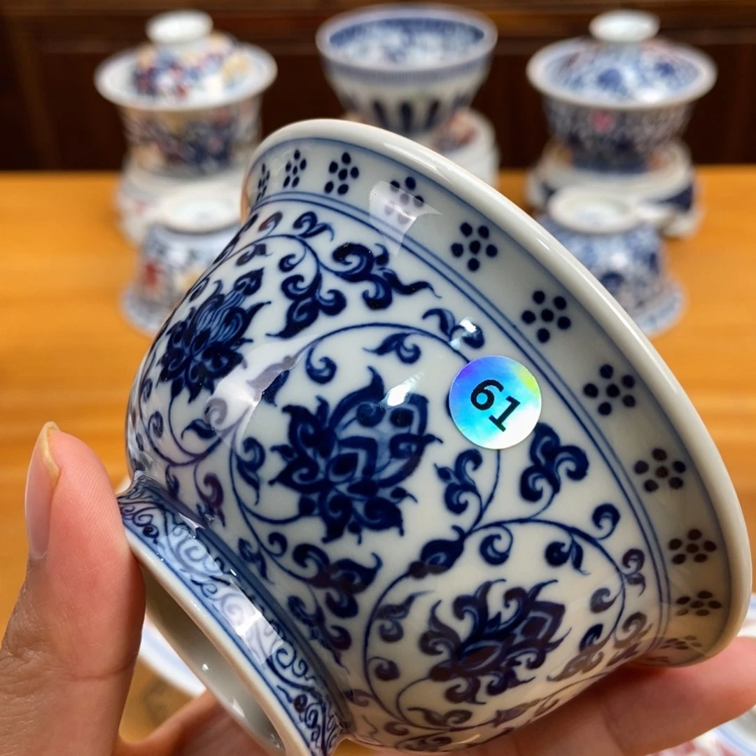 手绘现代茶具非古董