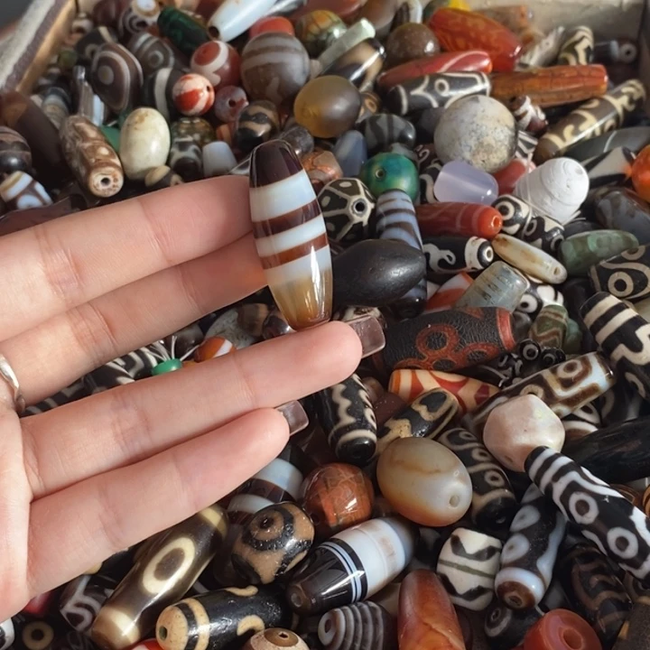 玛瑙/玉髓颈饰足银镀金镶嵌8