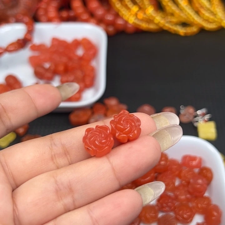 月***y南红玛瑙未镶嵌吊坠(不含链)