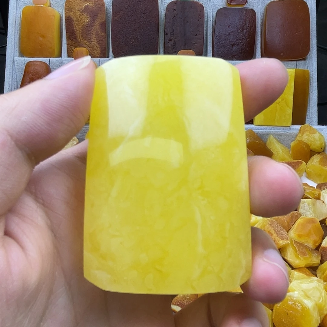 定制蜜蜡未镶嵌天然蜜蜡