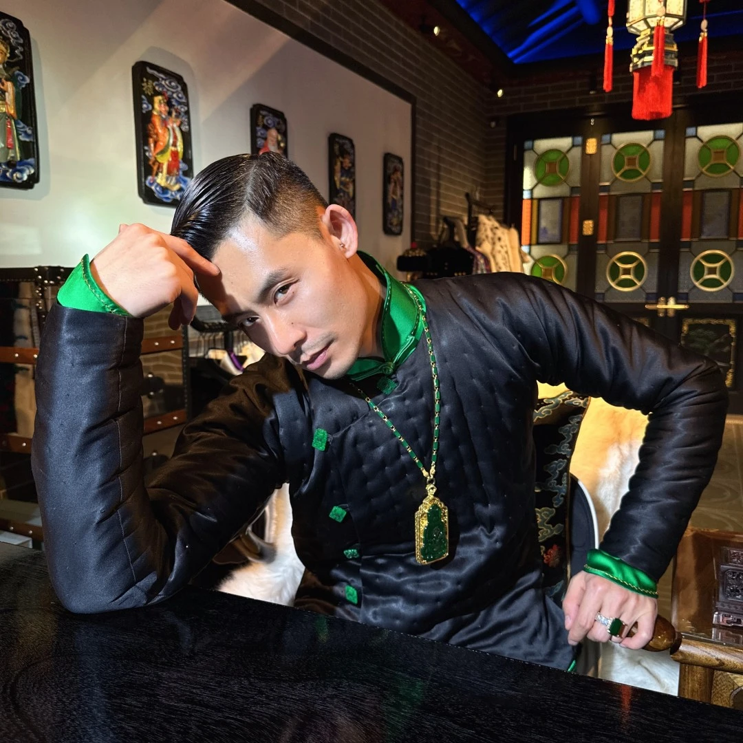 《深夜裁缝店》荣誉出品  国潮套装休闲手行棉袄保暖