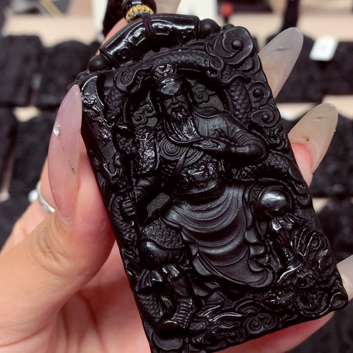 天然a货钢琴黑挂件