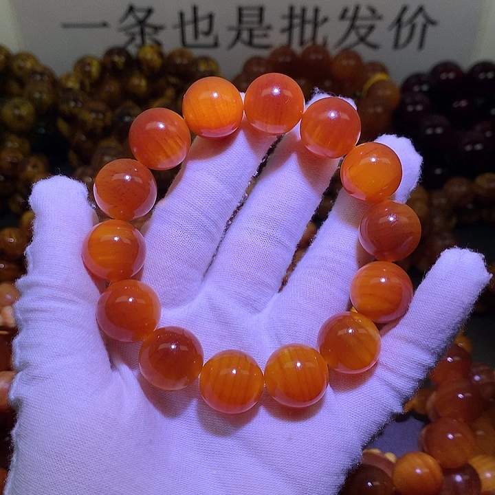 松木（琥珀木）手串/手链1.6 包浆高货