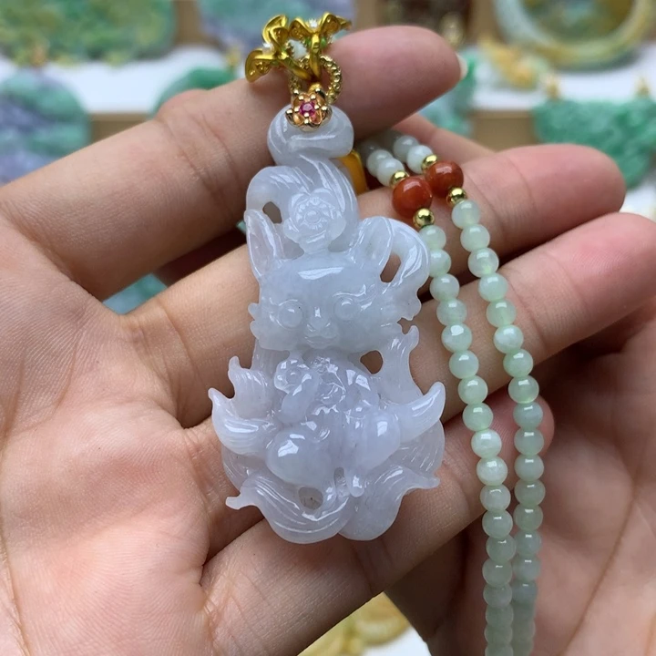 颈饰未镶嵌翡翠翡翠