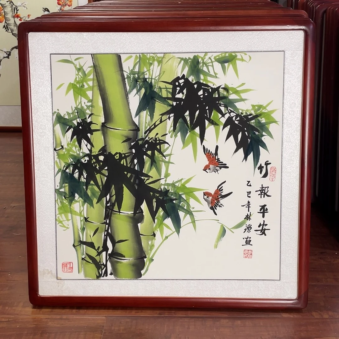 国画带框尺寸63*63厘米