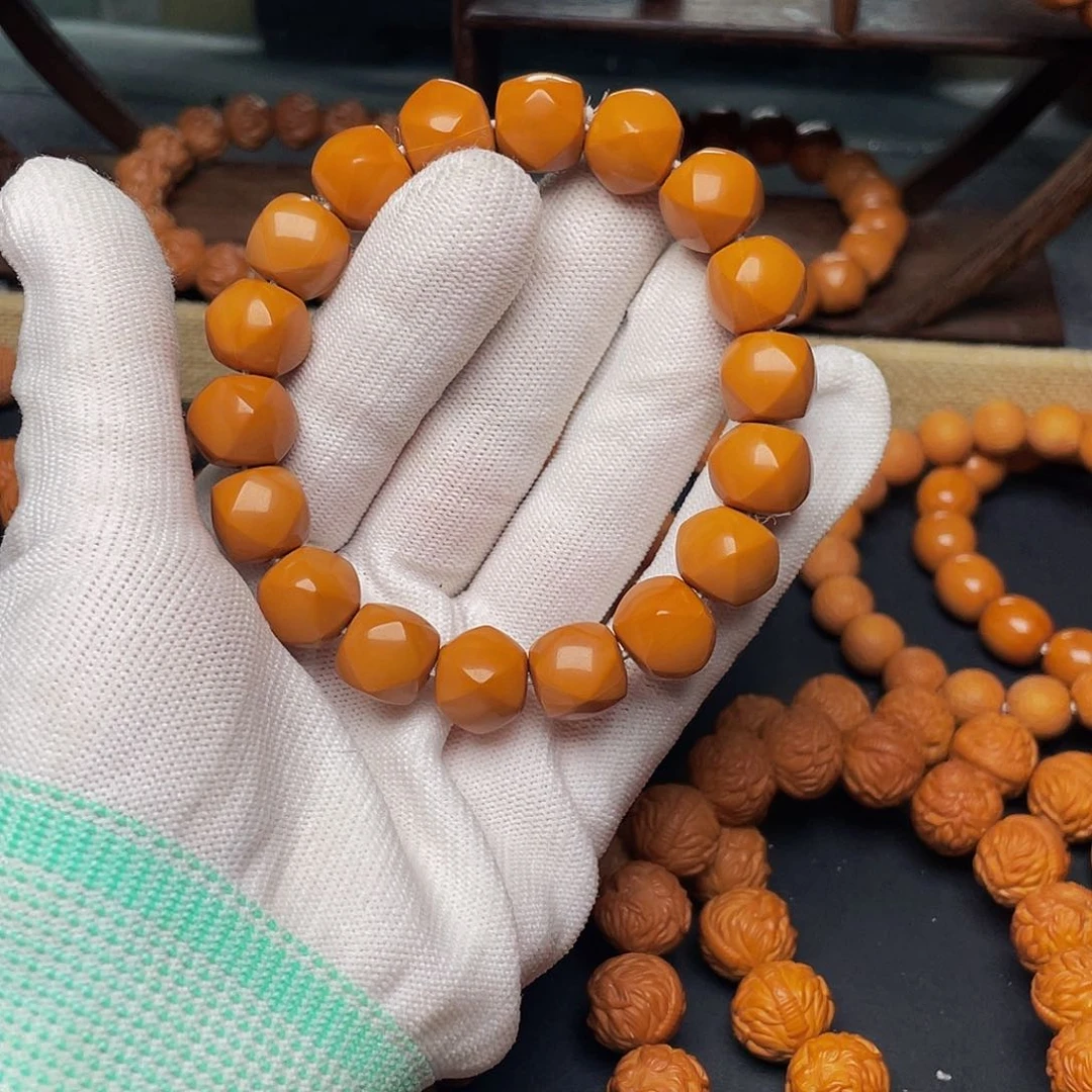 猴头核桃手串阳**好唐八棱12