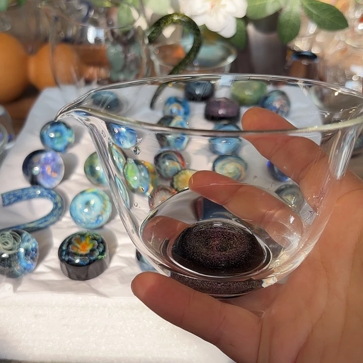 玻璃茶器天剑紫星空